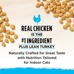 Purina Cat Chow Naturals, Indoor Dry Cat Food, Chicken & Turkey, 3.15 lb Bag - Thumbnail 2