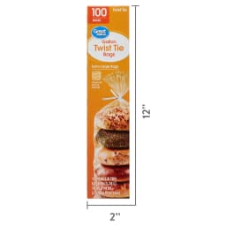 Great Value Twist Tie Storage Bags, Gallon, 100 Count - Thumbnail 7