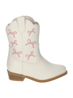 Wonder Nation Toddler, Little & Big Girls Bow Western Boots - Thumbnail 2