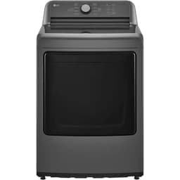 LG DLE6100M 7.3 Cu. Ft. Monochrome Gray Front Load Smart Electric Dryer - Thumbnail 1