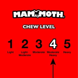 Mammoth Flossy Chews Cottonblend 3 Knot Tug with 4" Tennis Ball Rope Dog Toy, Large, 24", Assorted Colors - Thumbnail 6