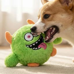 Giant Green Spiky Ball Dog Chew Toy – Extra Large Self-Play Teeth Cleaning Toy for Aggressive Chewers，Green - Thumbnail 4