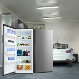 Smad 33 inch All Refrigerator in Stainless Steel F21ARESSS 21 Cu ft Right Door Fridge - Thumbnail 7