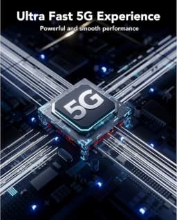 TCL 40 X 5G Unlocked Cell Phone, 5000 mAh, 4 GB RAM, 64 GB ROM, Starlight Black - Thumbnail 4