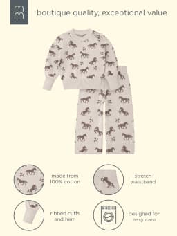 Modern Moments by Gerber Conjunto de Suéter Jacquard y Pantalón de Pierna Ancha para Niña Pequeña, 2 Piezas, Tallas 12 Meses - 5T - Thumbnail 16