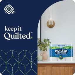 Quilted Northern Ultra Soft & Strong Toilet Paper, 18 Mega Rolls - Thumbnail 12