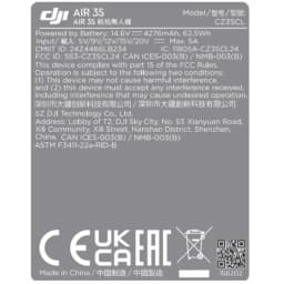 DJI Air 3S Fly More Combo (RC 2 Screen Remote) Drone with 1" CMOS Wide-Angle & Medium Tele Camera, 4K/60fps, Omnidirectional Sensing, Smart RTH, 3 - Thumbnail 10