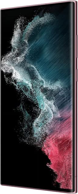 Restored Samsung Galaxy S22 Ultra 5G SM-S908U 128GB Burgundy (US Model) - Factory Unlocked Cell Phone (Refurbished) - Thumbnail 4