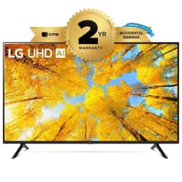 LG 55" LED 4K UHD Smart webOS TV UQ7590PUB series with AI Processor & Smart Brightness + 2 YR Accidental Warranty - Thumbnail 1