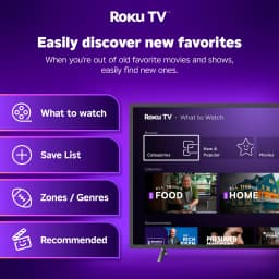 Hisense 50" Class 4K UHD LED LCD Roku Smart TV HDR R6 Series 50R6E3 - Thumbnail 10