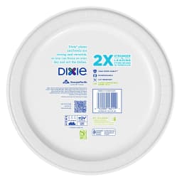 Dixie Disposable Paper Plates, 10", Multi-Color, 50 Count - Thumbnail 8