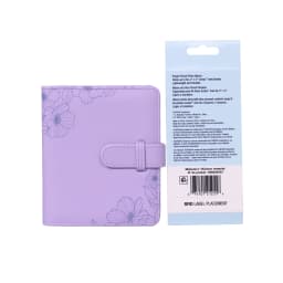 Fujifilm instax Mini Purple Floral Album - Thumbnail 2