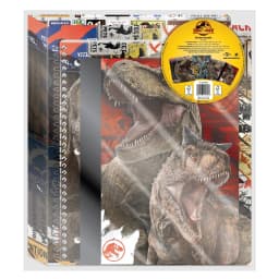 Jurassic World Stationery Bundle, 3-Ring, 1" Binder, Notebook, Composition Book, Folder - Thumbnail 1