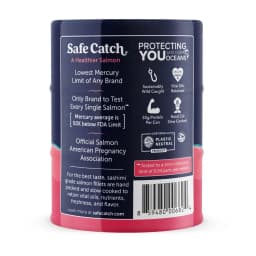 Safe Catch Wild Skinless & Boneless Pacific Pink Salmon, No Salt Added, 3 Pack, 5 oz Cans – Mercury Tested Canned Salmon - Thumbnail 5