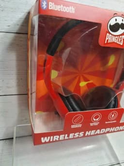 RHEA- Pringles Wireless Bluetooth Adjustable Headphones W/Cushioned Ear Cups - Thumbnail 3