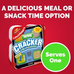 Armour LunchMakers Turkey & Cheese, Crackers & Butterfinger, 2.4 oz Meal Kit - Thumbnail 6