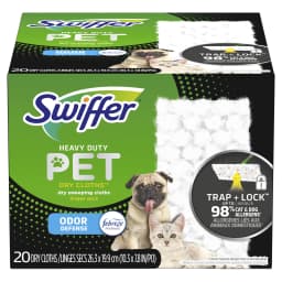 Swiffer Hair Magnet Heavy Duty Pet Refills, Odor Defense, 20 Count - Thumbnail 1