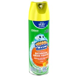 Scrubbing Bubbles Disinfectant Bathroom Shower & Tub Cleaner Grime Fighter Aerosol Spray, Citrus, 20 oz - Thumbnail 12