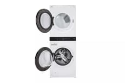 LG WKG101HWA 27 Inch Gas Front Load Laundry Center with Wi-Fi Enabled - Thumbnail 4
