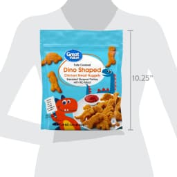 Great Value Dino Shaped Chicken Breast Nuggets, 29 oz (Frozen) - Thumbnail 5