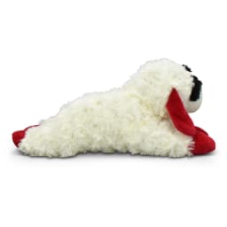 Multipet Plush Lamb Chop Dog Toy with Squeaker, Medium - Thumbnail 3
