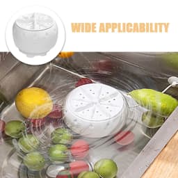 WHAMVOX Portable Washing Machine for Sink Mini Washing Machine Ultrasonic Turbine Washing Machine with USB Underwear Washer for Home Business Travel - Thumbnail 3