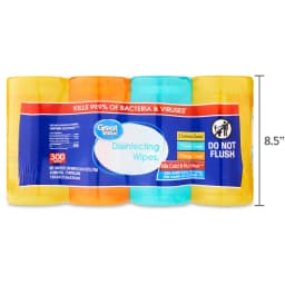 Great Value Disinfecting Wipes, 300 Count, 4 Pack - Thumbnail 8