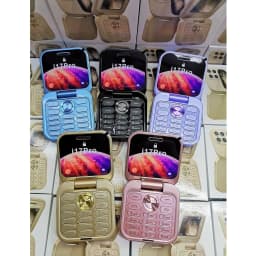 2024 2024 New Mini Flip Mobile Phone 2 SIM Card Small Display Foldable Cell Phone Unlocked Flip Phone 2G Flip Cell Phone For Seniors - Thumbnail 4