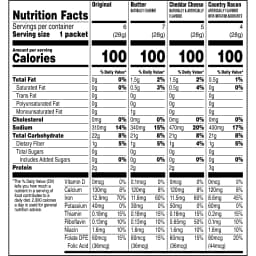 Quaker, Instant Grits Variety Pack, 0.98 oz, 22 Packets - Thumbnail 6