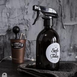 500ml Plastic Brown Spray Bottle Gentle Spray A Super-Fine Mist, Clear Empty Bottle For Hair/Misting Plants/Cleaning Liquid - Thumbnail 3