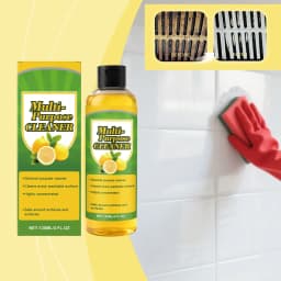Hxlamzoo High-Efficiency Multi-Purpose Cleaner Concentrate with Natural Lemon Freshness - 120ml Portable Bottle for Kitchen, Bathroom, Tile, Glass - Thumbnail 9