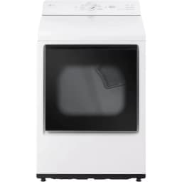LG DLE8200W 7.3 Cu. Ft. White Front Load Smart Electric Dryer - Thumbnail 1