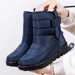 Ablanczoom Snow Boots for Womens: Warm Fur No-slip Winter Woman Ankle Booties - Thumbnail 4
