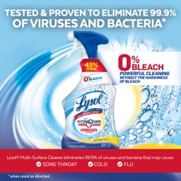 Lysol Bleach Free Hydrogen Peroxide Multi-Purpose Cleaner, Citrus 32 fl oz - Thumbnail 3