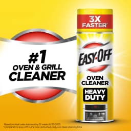 Easy-Off Heavy Duty Oven Cleaner Foam, Removes Grease & Burned-On Food, For Ovens, Grill Grates & More 14.5oz - Thumbnail 2