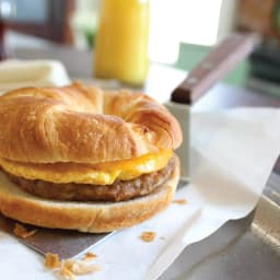 Jimmy Dean Frozen Croissant Breakfast Sandwiches Sausage, Egg & Cheese, 8 Count, 36 oz, 13g Protein per Serving (Fully Cooked) - Thumbnail 7