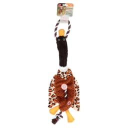 Spot Skinneeez Duck Tug Dog Toy with No-Stuffing Rope Handle & Squeaky Feature for Dogs, 23 in - Thumbnail 2