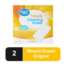 Great Value Cleaning Eraser Original, 2 Count - Thumbnail 1