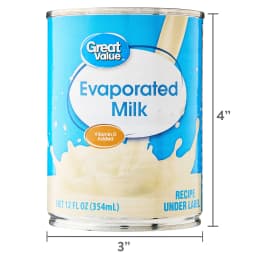 (4 pack) Great Value Evaporated Milk, 12 fl oz US - Thumbnail 8