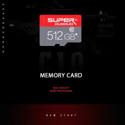 512 Micro SD Card Class 10 High Speed Memory Card with a Sd Adapter for Nintendo Switch, Smartphone Computer Game Console - Thumbnail 2