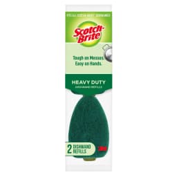 Scotch-Brite Heavy Duty Dishwand Refill Heads, 2 Refills Total - Thumbnail 1