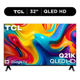 TCL 32" Q21K Series (NEW 2025) 720P HD QLED Smart TV with Google TV – 32Q21K - Thumbnail 1