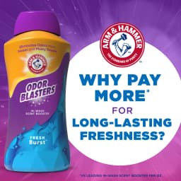 ARM & HAMMER Odor Blasters Laundry Scent Booster, Scent Beads Alternative, Fresh Burst Scent, 45 Oz - Thumbnail 8