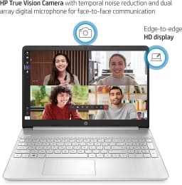 HP 15 15.6" HD Laptop Computer, Intel Core i3-1115G4, 16GB RAM, 512GB PCIe SSD, Bluetooth, Wi-Fi 6 - Thumbnail 2