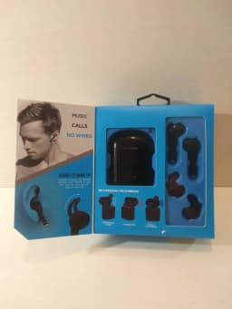 RHEA- Premier True Wireless Bluetooth Earbuds & Charging Case - New - Thumbnail 2