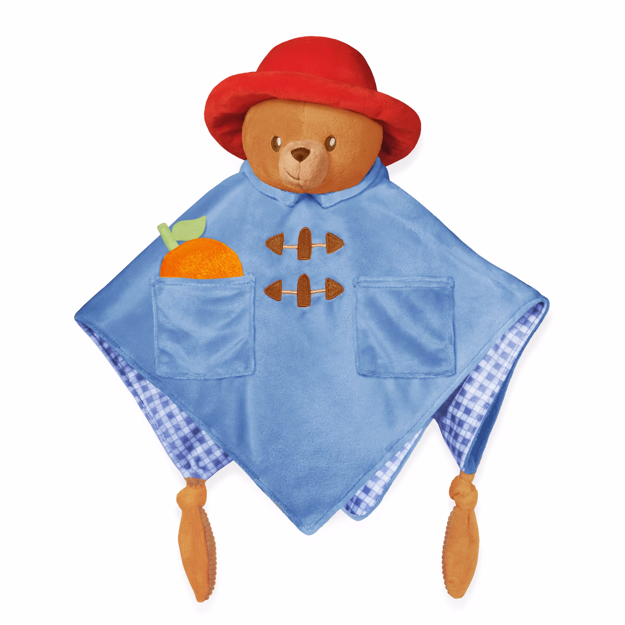 YOTTOY Paddington Bear Collection | Soft Baby Blankie, Cozy Security Blanket, Cuddle Buddy ? 13?L x 20?W - Thumbnail 1