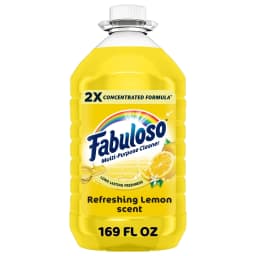 Fabuloso 2X Multi-Purpose Cleaner, No Rinse Floor Cleaner, Refreshing Lemon Scent, 169 fl oz - Thumbnail 1