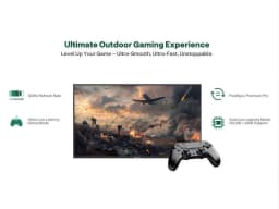Sylvox 65 inch 120Hz Outdoor TVs,4K Smart Television 1000nits with Dobly Atmos, IP55 Waterproof - Thumbnail 14
