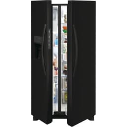Frigidaire FRSS2623AB 256 Cu Ft 2 Doors Automatic Defrost Side-by-Side Refrigerator Black - Thumbnail 3