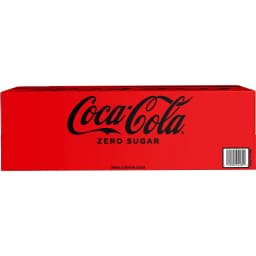 Coca-Cola Zero Sugar Soda Pop Cans, 12 fl oz, 24 Pack - Thumbnail 14